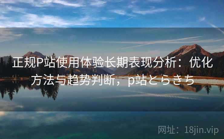正规P站使用体验长期表现分析：优化方法与趋势判断，p站とらきち