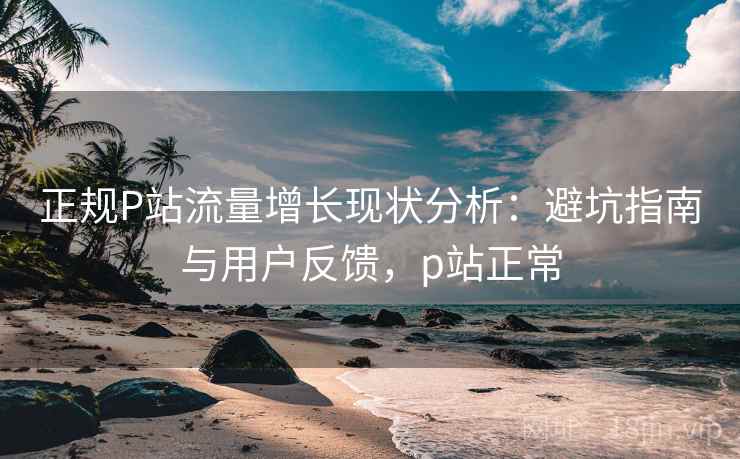 正规P站流量增长现状分析：避坑指南与用户反馈，p站正常