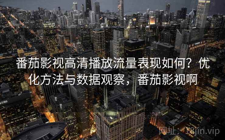 番茄影视高清播放流量表现如何？优化方法与数据观察，番茄影视啊