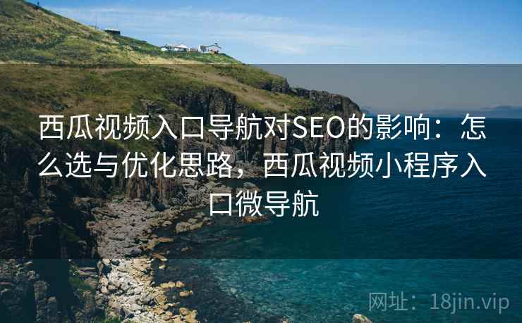 西瓜视频入口导航对SEO的影响：怎么选与优化思路，西瓜视频小程序入口微导航