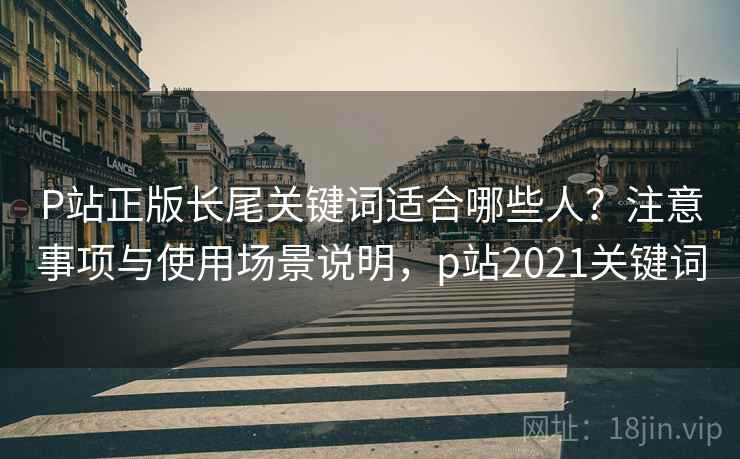 P站正版长尾关键词适合哪些人？注意事项与使用场景说明，p站2021关键词