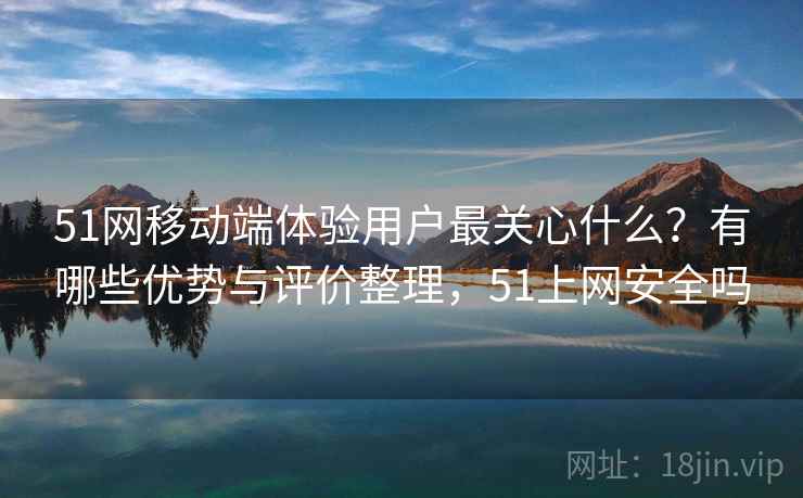 51网移动端体验用户最关心什么？有哪些优势与评价整理，51上网安全吗