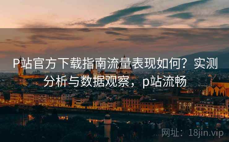 P站官方下载指南流量表现如何？实测分析与数据观察，p站流畅