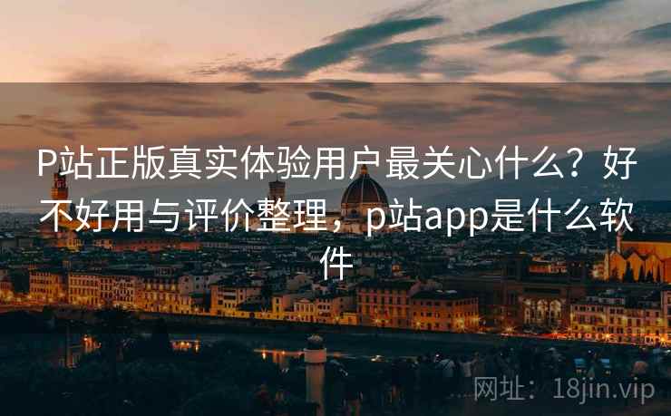 P站正版真实体验用户最关心什么？好不好用与评价整理，p站app是什么软件